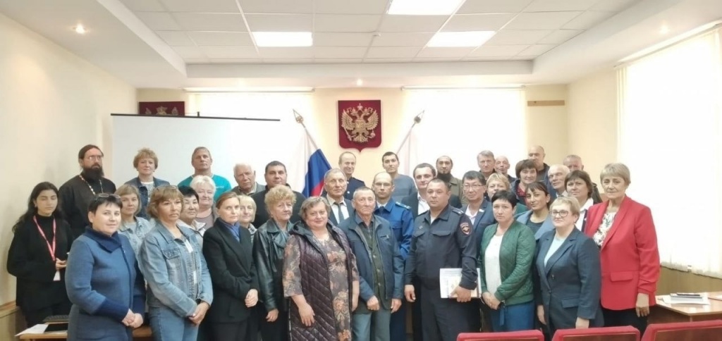 14.09.22 состоялось заседание общественного совета Озинского района..